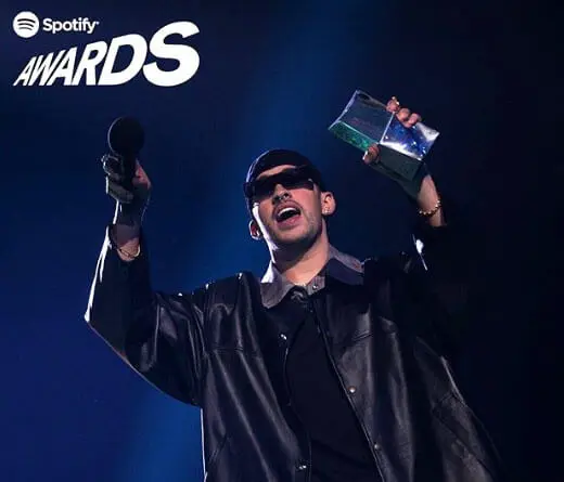 Bad Bunny fue el gran ganador de los Spotify Awards 2020. Conoc los ganadores.